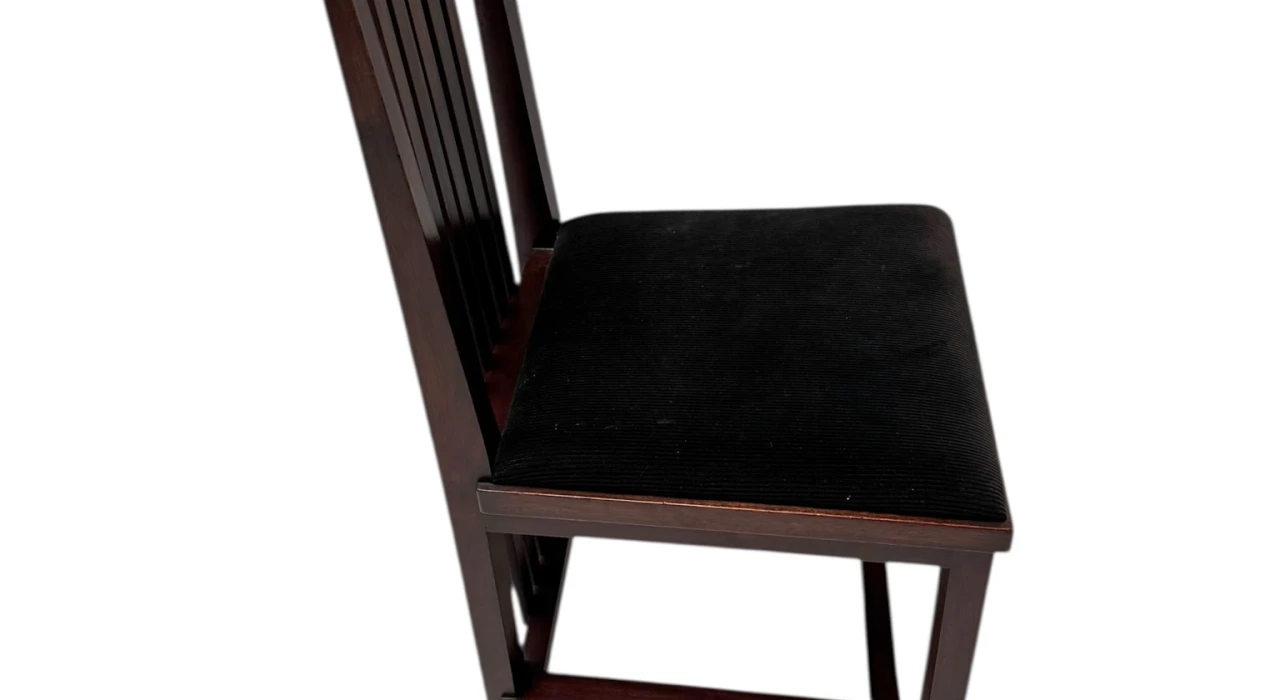 Art Deco Modernist High Back Chair by Hendrik Wouda for Pander, 1924